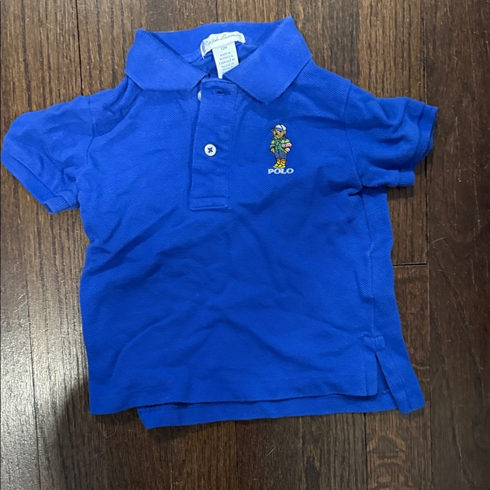 Polo by Ralph Lauren Vibrant Blue Kids Polo Shirt